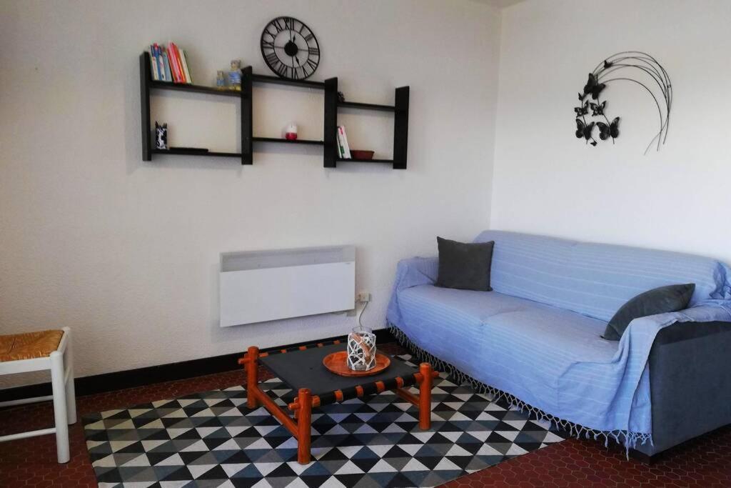Appartement Soleil Levant - Accès direct plage - Terrasse - Une chambre - Proche Commerces Le Barcarès Esterno foto
